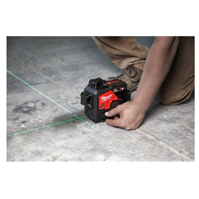 Vendita online Kit laser verde M12™ 12V a 3 linee 360° con accessori